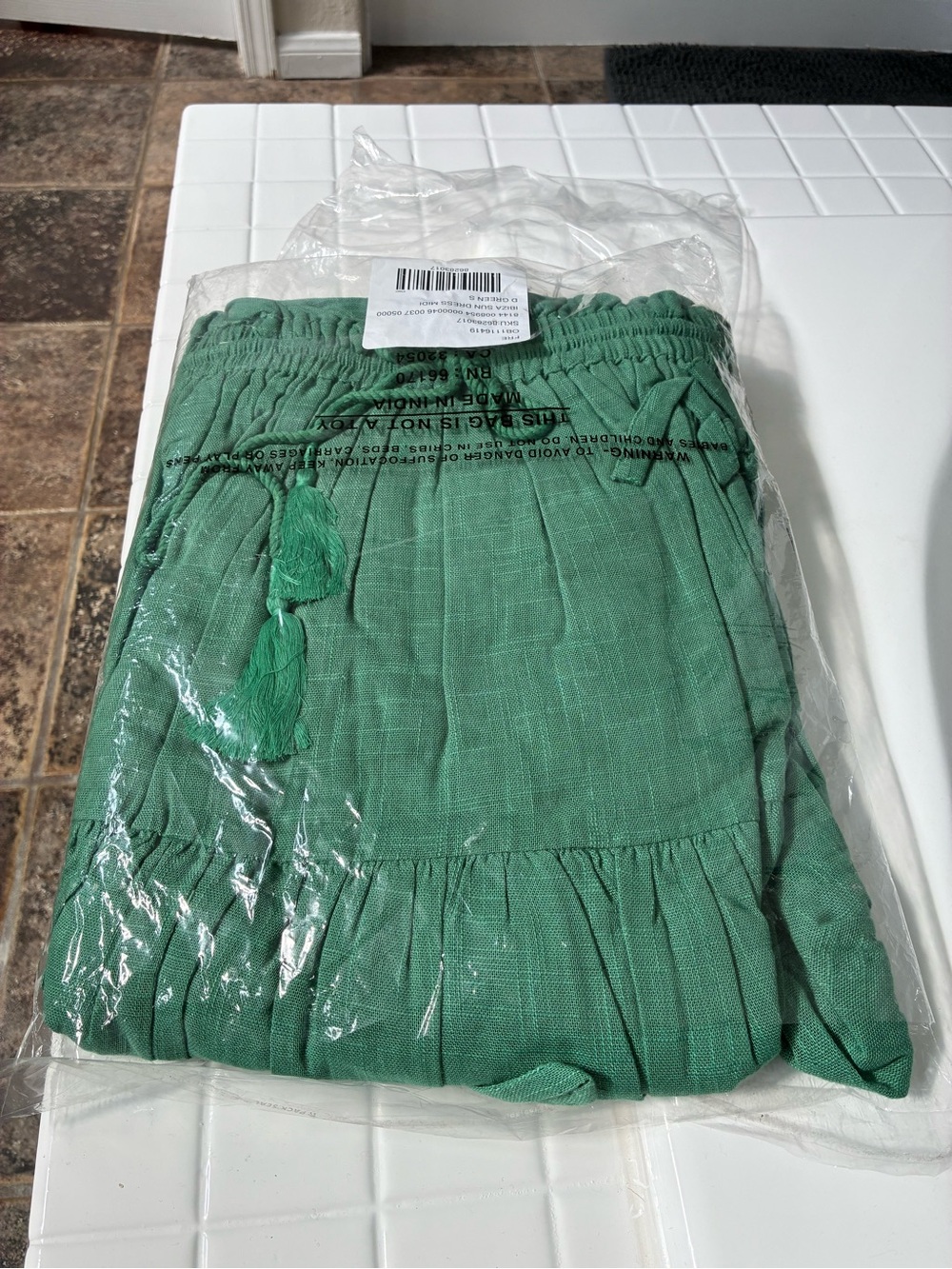 Free People Green Tiered Backless Maxi Dress - Picture 7 of 8